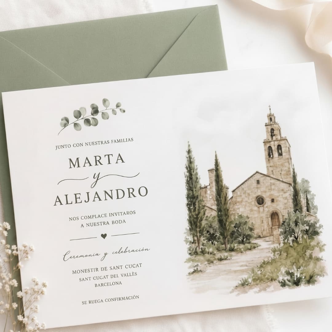 Invitación impresa — galeria1