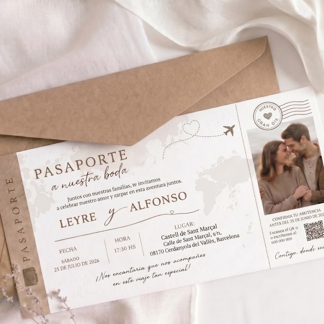 Invitación impresa — galeria2